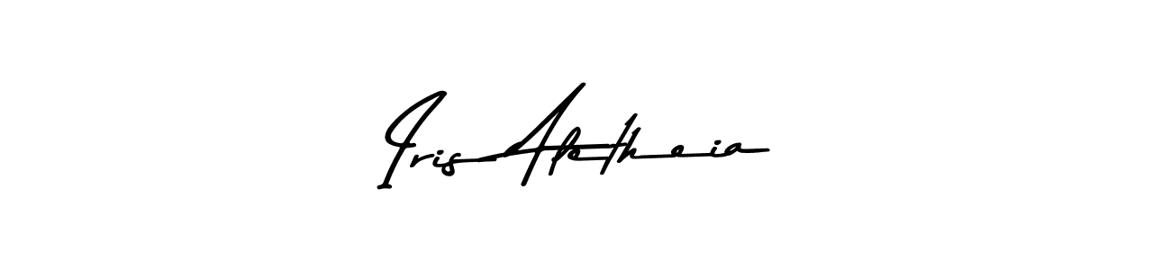 Similarly Asem Kandis PERSONAL USE is the best handwritten signature design. Signature creator online .You can use it as an online autograph creator for name Iris Aletheia. Iris Aletheia signature style 9 images and pictures png