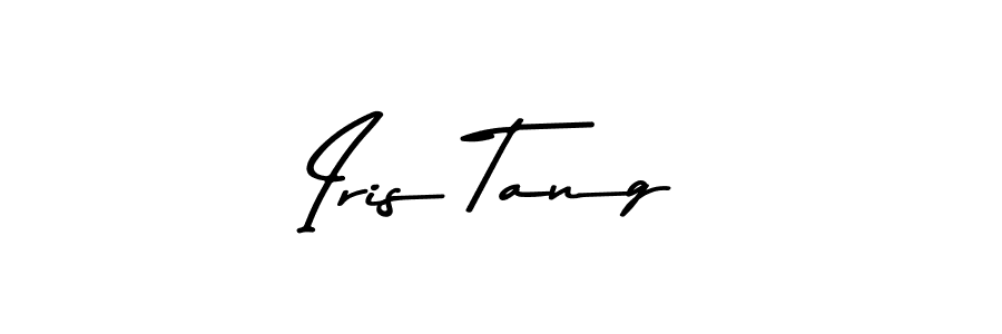 Make a beautiful signature design for name Iris Tang. With this signature (Asem Kandis PERSONAL USE) style, you can create a handwritten signature for free. Iris Tang signature style 9 images and pictures png