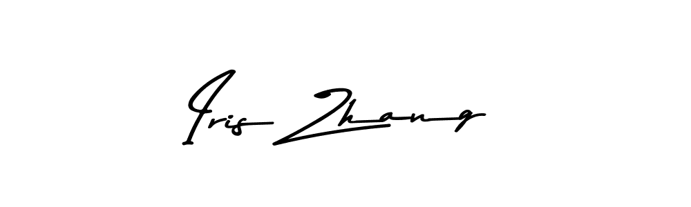 You should practise on your own different ways (Asem Kandis PERSONAL USE) to write your name (Iris Zhang) in signature. don't let someone else do it for you. Iris Zhang signature style 9 images and pictures png