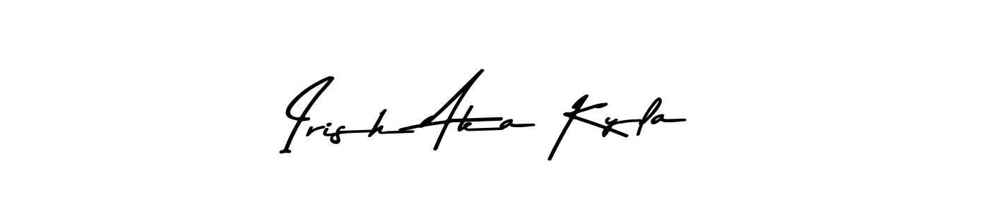 How to Draw Irish Aka Kyla signature style? Asem Kandis PERSONAL USE is a latest design signature styles for name Irish Aka Kyla. Irish Aka Kyla signature style 9 images and pictures png