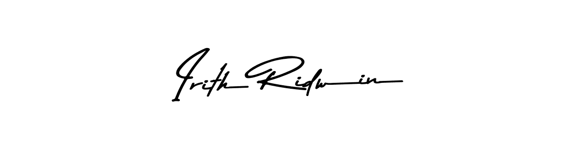 Asem Kandis PERSONAL USE is a professional signature style that is perfect for those who want to add a touch of class to their signature. It is also a great choice for those who want to make their signature more unique. Get Irith Ridwin name to fancy signature for free. Irith Ridwin signature style 9 images and pictures png