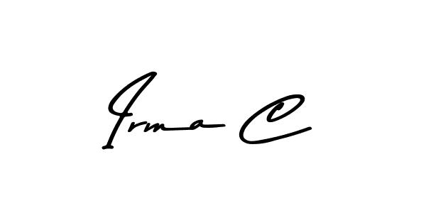 It looks lik you need a new signature style for name Irma C. Design unique handwritten (Asem Kandis PERSONAL USE) signature with our free signature maker in just a few clicks. Irma C signature style 9 images and pictures png