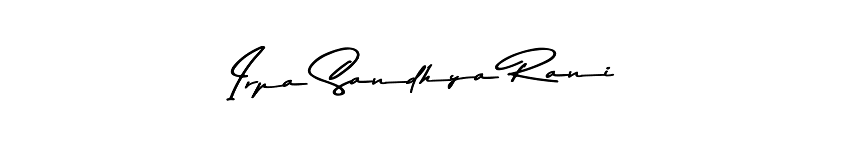 Here are the top 10 professional signature styles for the name Irpa Sandhya Rani. These are the best autograph styles you can use for your name. Irpa Sandhya Rani signature style 9 images and pictures png