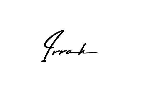 The best way (Asem Kandis PERSONAL USE) to make a short signature is to pick only two or three words in your name. The name Irrah include a total of six letters. For converting this name. Irrah signature style 9 images and pictures png