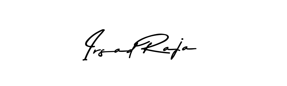 Design your own signature with our free online signature maker. With this signature software, you can create a handwritten (Asem Kandis PERSONAL USE) signature for name Irsad Raja. Irsad Raja signature style 9 images and pictures png