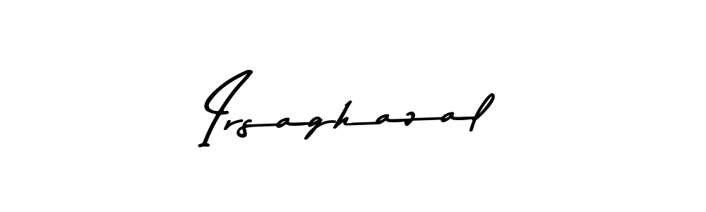 Similarly Asem Kandis PERSONAL USE is the best handwritten signature design. Signature creator online .You can use it as an online autograph creator for name Irsaghazal. Irsaghazal signature style 9 images and pictures png