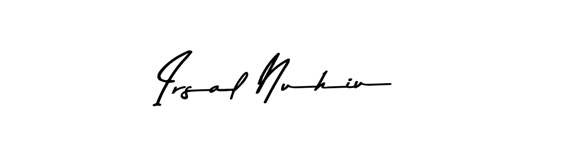 Also we have Irsal Nuhiu name is the best signature style. Create professional handwritten signature collection using Asem Kandis PERSONAL USE autograph style. Irsal Nuhiu signature style 9 images and pictures png