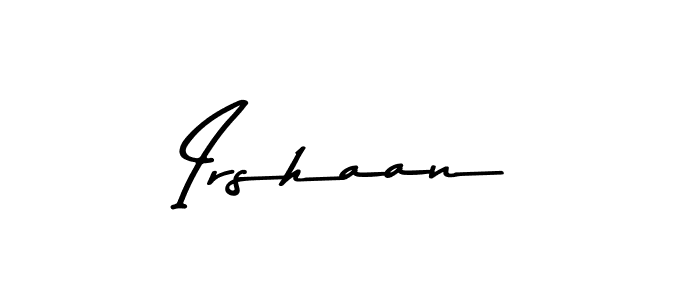 Make a beautiful signature design for name Irshaan. Use this online signature maker to create a handwritten signature for free. Irshaan signature style 9 images and pictures png