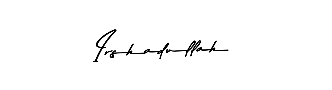 The best way (Asem Kandis PERSONAL USE) to make a short signature is to pick only two or three words in your name. The name Irshadullah include a total of six letters. For converting this name. Irshadullah signature style 9 images and pictures png