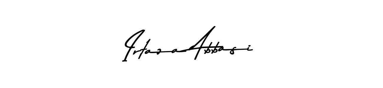 How to make Irtaza Abbasi signature? Asem Kandis PERSONAL USE is a professional autograph style. Create handwritten signature for Irtaza Abbasi name. Irtaza Abbasi signature style 9 images and pictures png