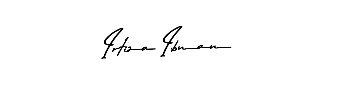 Design your own signature with our free online signature maker. With this signature software, you can create a handwritten (Asem Kandis PERSONAL USE) signature for name Irtiza Ibnan. Irtiza Ibnan signature style 9 images and pictures png