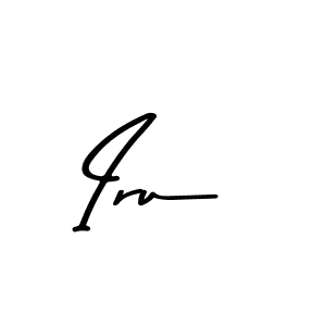 Make a beautiful signature design for name Iru. With this signature (Asem Kandis PERSONAL USE) style, you can create a handwritten signature for free. Iru signature style 9 images and pictures png