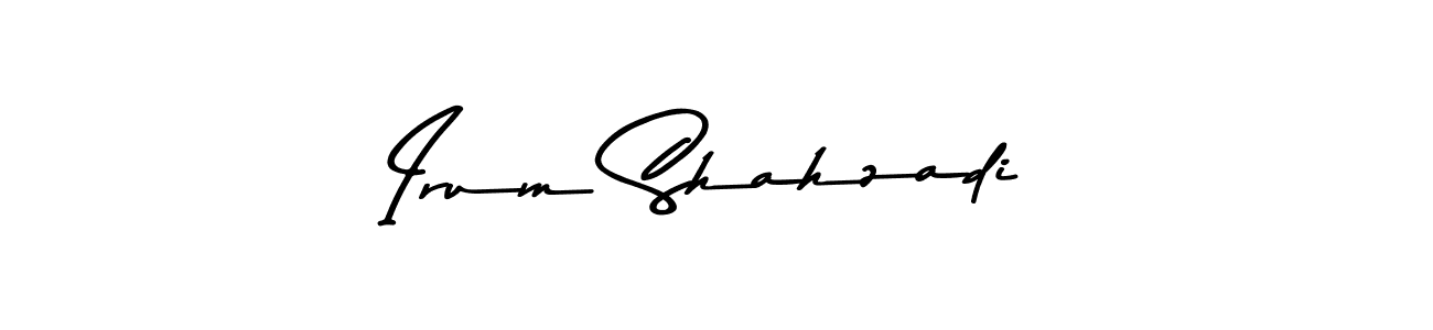 The best way (Asem Kandis PERSONAL USE) to make a short signature is to pick only two or three words in your name. The name Irum Shahzadi include a total of six letters. For converting this name. Irum Shahzadi signature style 9 images and pictures png