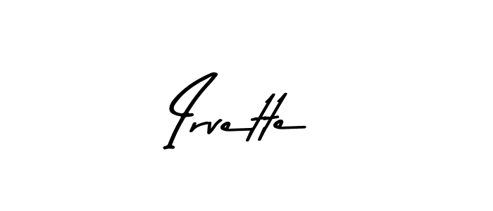 Make a beautiful signature design for name Irvette. Use this online signature maker to create a handwritten signature for free. Irvette signature style 9 images and pictures png