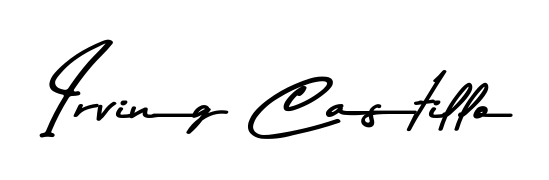 Give your name Irving Castillo an exquisite flair with the Asem Kandis PERSONAL USE script font. Ideal for contracts, resumes, and formal letterheads. Irving Castillo signature style 9 images and pictures png