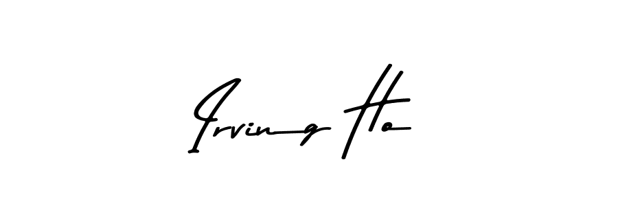 This is the best signature style for the Irving Ho name. Also you like these signature font (Asem Kandis PERSONAL USE). Mix name signature. Irving Ho signature style 9 images and pictures png