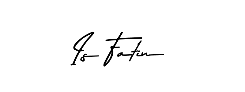 How to Draw Is Fatin signature style? Asem Kandis PERSONAL USE is a latest design signature styles for name Is Fatin. Is Fatin signature style 9 images and pictures png