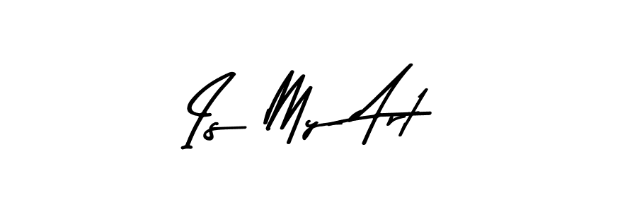 Here are the top 10 professional signature styles for the name Is My Art. These are the best autograph styles you can use for your name. Is My Art signature style 9 images and pictures png