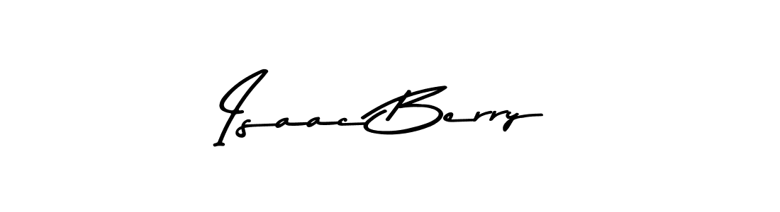 Isaac Berry stylish signature style. Best Handwritten Sign (Asem Kandis PERSONAL USE) for my name. Handwritten Signature Collection Ideas for my name Isaac Berry. Isaac Berry signature style 9 images and pictures png