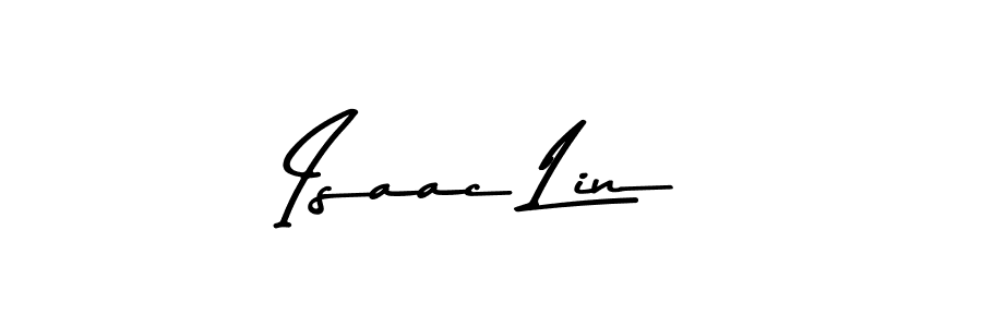 Isaac Lin stylish signature style. Best Handwritten Sign (Asem Kandis PERSONAL USE) for my name. Handwritten Signature Collection Ideas for my name Isaac Lin. Isaac Lin signature style 9 images and pictures png