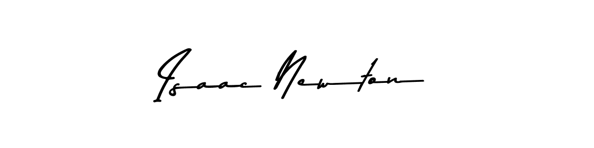 Use a signature maker to create a handwritten signature online. With this signature software, you can design (Asem Kandis PERSONAL USE) your own signature for name Isaac Newton. Isaac Newton signature style 9 images and pictures png