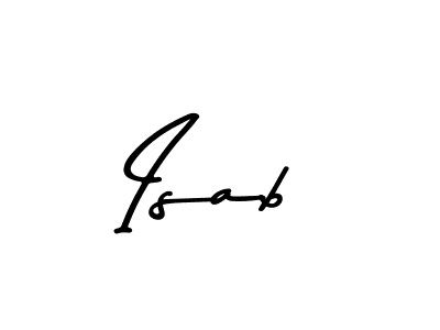 How to make Isab signature? Asem Kandis PERSONAL USE is a professional autograph style. Create handwritten signature for Isab name. Isab signature style 9 images and pictures png