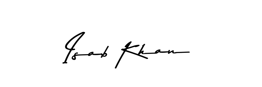 Make a beautiful signature design for name Isab Khan. Use this online signature maker to create a handwritten signature for free. Isab Khan signature style 9 images and pictures png