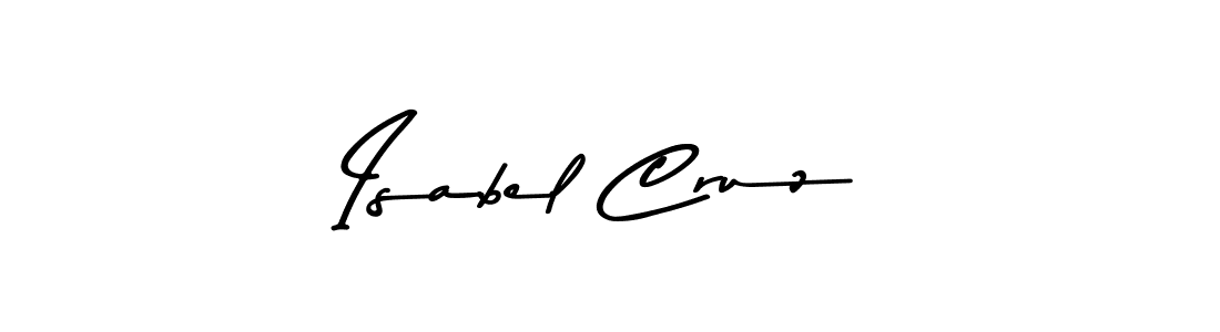 This is the best signature style for the Isabel Cruz name. Also you like these signature font (Asem Kandis PERSONAL USE). Mix name signature. Isabel Cruz signature style 9 images and pictures png