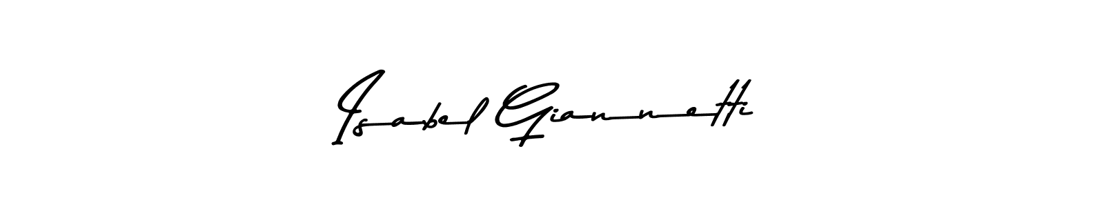 It looks lik you need a new signature style for name Isabel Giannetti. Design unique handwritten (Asem Kandis PERSONAL USE) signature with our free signature maker in just a few clicks. Isabel Giannetti signature style 9 images and pictures png