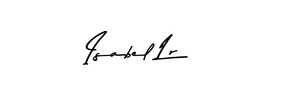 The best way (Asem Kandis PERSONAL USE) to make a short signature is to pick only two or three words in your name. The name Isabel Lr include a total of six letters. For converting this name. Isabel Lr signature style 9 images and pictures png