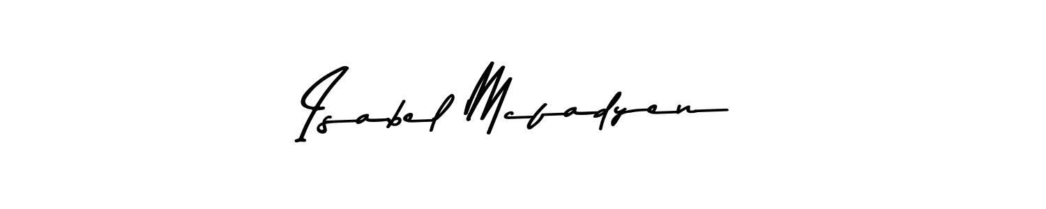 Also we have Isabel Mcfadyen name is the best signature style. Create professional handwritten signature collection using Asem Kandis PERSONAL USE autograph style. Isabel Mcfadyen signature style 9 images and pictures png