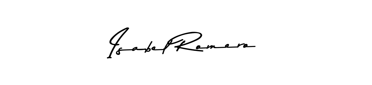 Make a beautiful signature design for name Isabel Romero. Use this online signature maker to create a handwritten signature for free. Isabel Romero signature style 9 images and pictures png
