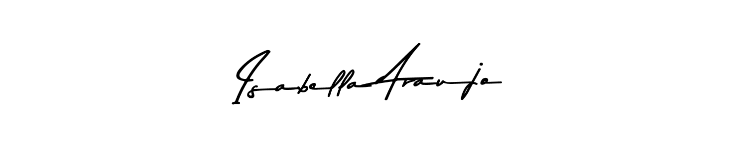 Also You can easily find your signature by using the search form. We will create Isabella Araujo name handwritten signature images for you free of cost using Asem Kandis PERSONAL USE sign style. Isabella Araujo signature style 9 images and pictures png