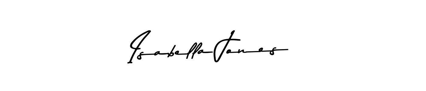 Use a signature maker to create a handwritten signature online. With this signature software, you can design (Asem Kandis PERSONAL USE) your own signature for name Isabella Jones. Isabella Jones signature style 9 images and pictures png