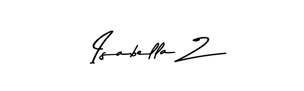 How to make Isabella Z signature? Asem Kandis PERSONAL USE is a professional autograph style. Create handwritten signature for Isabella Z name. Isabella Z signature style 9 images and pictures png