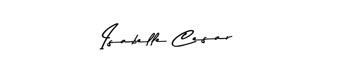 How to Draw Isabelle Cesar signature style? Asem Kandis PERSONAL USE is a latest design signature styles for name Isabelle Cesar. Isabelle Cesar signature style 9 images and pictures png