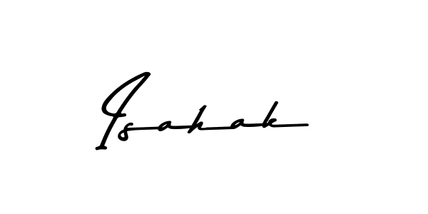 How to make Isahak signature? Asem Kandis PERSONAL USE is a professional autograph style. Create handwritten signature for Isahak name. Isahak signature style 9 images and pictures png