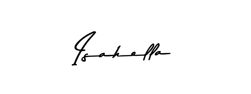 You should practise on your own different ways (Asem Kandis PERSONAL USE) to write your name (Isahella) in signature. don't let someone else do it for you. Isahella signature style 9 images and pictures png