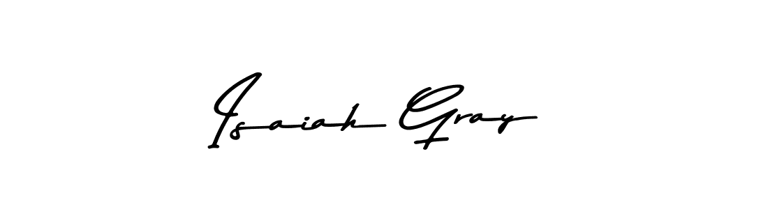 How to make Isaiah Gray signature? Asem Kandis PERSONAL USE is a professional autograph style. Create handwritten signature for Isaiah Gray name. Isaiah Gray signature style 9 images and pictures png