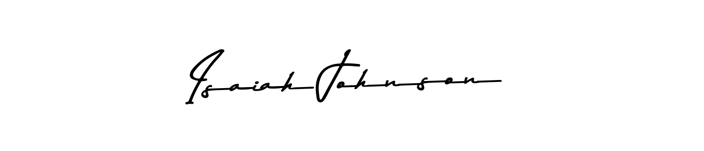 The best way (Asem Kandis PERSONAL USE) to make a short signature is to pick only two or three words in your name. The name Isaiah Johnson include a total of six letters. For converting this name. Isaiah Johnson signature style 9 images and pictures png