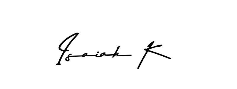 Here are the top 10 professional signature styles for the name Isaiah K. These are the best autograph styles you can use for your name. Isaiah K signature style 9 images and pictures png