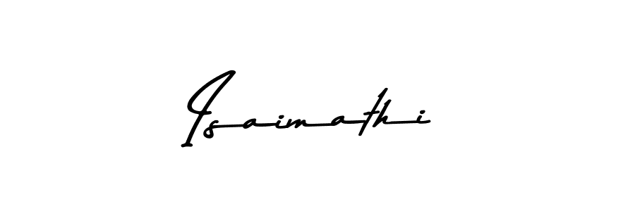 Also we have Isaimathi name is the best signature style. Create professional handwritten signature collection using Asem Kandis PERSONAL USE autograph style. Isaimathi signature style 9 images and pictures png