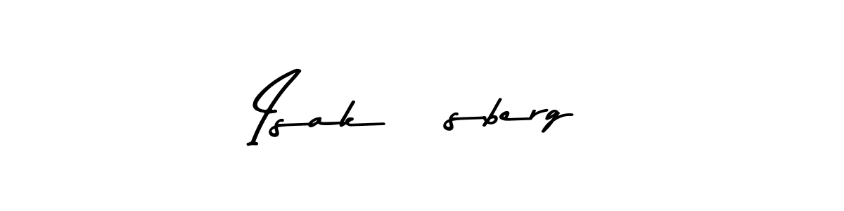 Make a beautiful signature design for name Isak åsberg. Use this online signature maker to create a handwritten signature for free. Isak åsberg signature style 9 images and pictures png