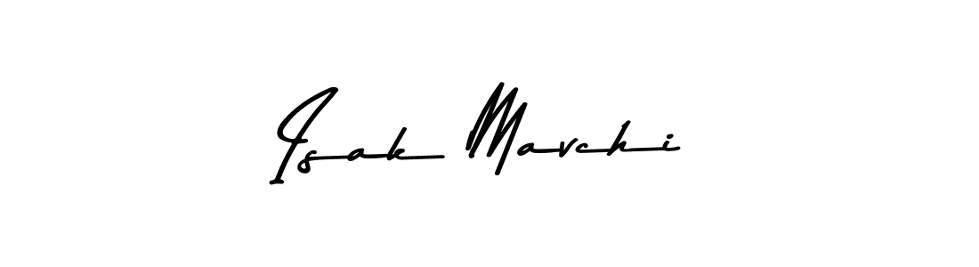 Use a signature maker to create a handwritten signature online. With this signature software, you can design (Asem Kandis PERSONAL USE) your own signature for name Isak Mavchi. Isak Mavchi signature style 9 images and pictures png