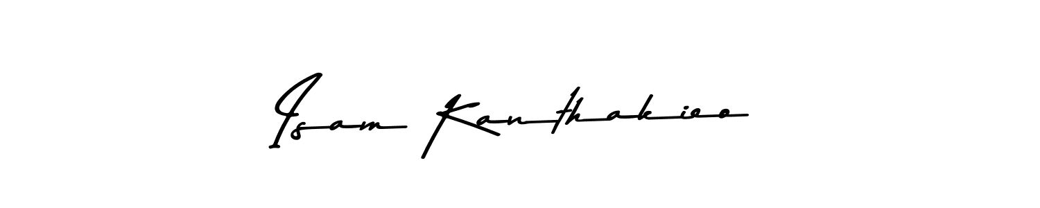 It looks lik you need a new signature style for name Isam Kanthakieo. Design unique handwritten (Asem Kandis PERSONAL USE) signature with our free signature maker in just a few clicks. Isam Kanthakieo signature style 9 images and pictures png