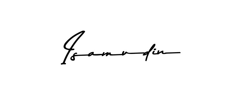 if you are searching for the best signature style for your name Isamudin. so please give up your signature search. here we have designed multiple signature styles  using Asem Kandis PERSONAL USE. Isamudin signature style 9 images and pictures png