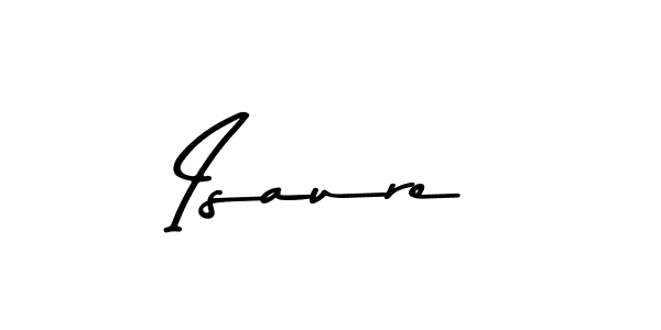 How to make Isaure name signature. Use Asem Kandis PERSONAL USE style for creating short signs online. This is the latest handwritten sign. Isaure signature style 9 images and pictures png