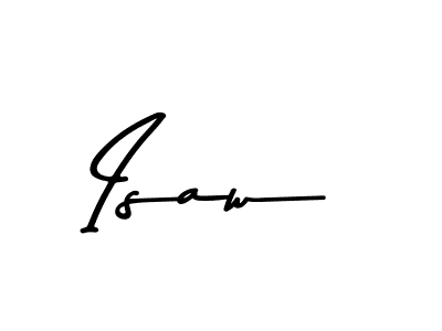 How to make Isaw name signature. Use Asem Kandis PERSONAL USE style for creating short signs online. This is the latest handwritten sign. Isaw signature style 9 images and pictures png