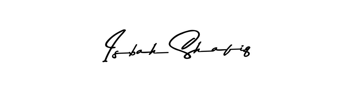 Similarly Asem Kandis PERSONAL USE is the best handwritten signature design. Signature creator online .You can use it as an online autograph creator for name Isbah Shafiq. Isbah Shafiq signature style 9 images and pictures png