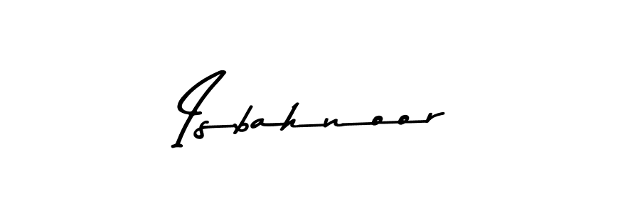 Make a beautiful signature design for name Isbahnoor. Use this online signature maker to create a handwritten signature for free. Isbahnoor signature style 9 images and pictures png